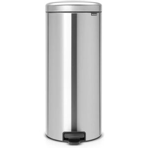 Brabantia NewIcon Pedal Bin - 30L - Matte Steel Brabantia NewIcon Pedal Bin - 30L - Matte Steel