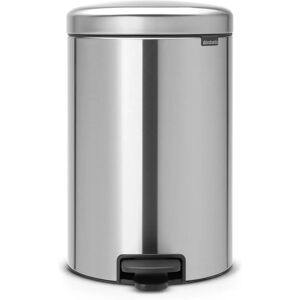 Brabantia Brushed Steel Pedal Bin newIcon - 20 L - Silent Close Brabantia Brushed Steel Pedal Bin newIcon - 20 L - Silent Close