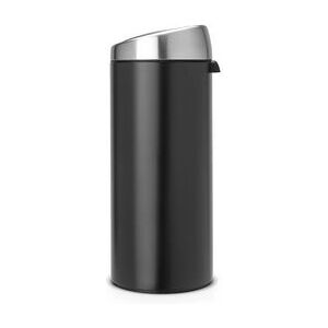 Brabantia Touch Bin New 30 L - matt black steel brillant Brabantia Touch Bin New 30 L - matt black steel brillant