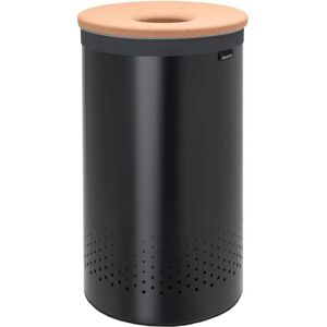 Brabantia 120022 Laundry Basket - 60L Black Brabantia 120022 Laundry Basket - 60L Black
