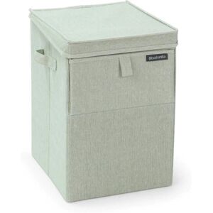 Panier à linge Brabantia 120466 - 35L Rectangulaire Empilable Vert - Publicité Panier à linge Brabantia 120466 - 35L Rectangulaire Empilable Vert - Publicité