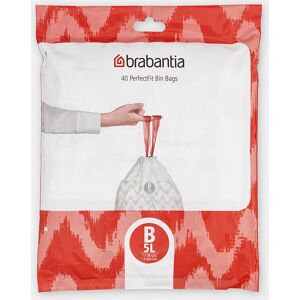 Brabantia Trash Bag 7L White 40 pcs - Trash Bag Brabantia Trash Bag 7L White 40 pcs - Trash Bag