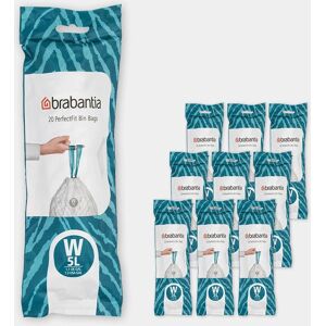 Brabantia 137884 Trash Bag - 5L White, 200 pcs Brabantia 137884 Trash Bag - 5L White, 200 pcs