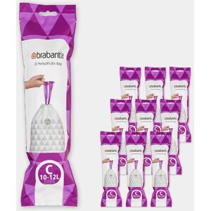 Brabantia 137983 Trash Bag 12L White 200 pcs - Trash Bag Brabantia 137983 Trash Bag 12L White 200 pcs - Trash Bag