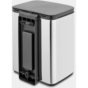 Brabantia Bo waste bin 7l - brilliant steel Brabantia Bo waste bin 7l - brilliant steel