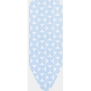 Copertura in cotone blu Brabantia 225604 - Tappetino superiore per ferro da stiro Copertura in cotone blu Brabantia 225604 - Tappetino superiore per ferro da stiro