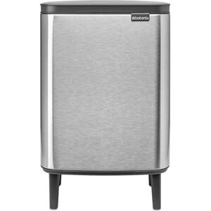 Brabantia Waste bin Bo Hi 12l matt steel Brabantia Waste bin Bo Hi 12l matt steel