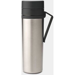 Brabantia Make & Take Isolert Flaske - 500ml - Svart Brabantia Make & Take Isolert Flaske - 500ml - Svart