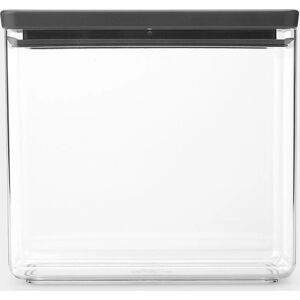 Brabantia Tasty+ Canister - Stackable, 3.5L, Grey Brabantia Tasty+ Canister - Stackable, 3.5L, Grey