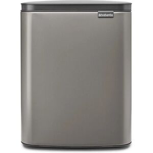 Brabantia Bo Abfalleimer - 12L - Platzsparend, Soft Close, Recyceltes Material Brabantia Bo Abfalleimer - 12L - Platzsparend, Soft Close, Recyceltes Material