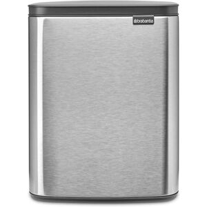 Brabantia Bo Waste Bin 12L Matt Steel - Waste Bin Brabantia Bo Waste Bin 12L Matt Steel - Waste Bin