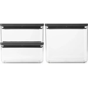 Brabantia Tasty+ Kitchen Storage Containers - 3 pcs Brabantia Tasty+ Kitchen Storage Containers - 3 pcs