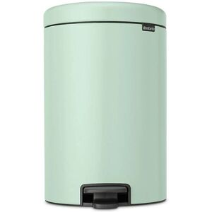 Poubelle à pédale Brabantia 20 L - Vert Jade - Base antidérapante - Publicité Poubelle à pédale Brabantia 20 L - Vert Jade - Base antidérapante - Publicité