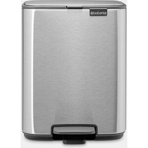 Brabantia Bo 7L Steel Pedal Bin - Soft-Close Compact Trash Can Brabantia Bo 7L Steel Pedal Bin - Soft-Close Compact Trash Can