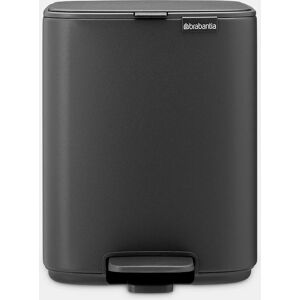 Brabantia Bo 7L Steel Grey Pedal Bin - Pedal Bin Brabantia Bo 7L Steel Grey Pedal Bin - Pedal Bin