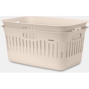 Conjunto de cestas de ropa Brabantia Collect-It - Plástico reciclado Beige Conjunto de cestas de ropa Brabantia Collect-It - Plástico reciclado Beige
