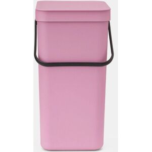Brabantia - Sort & Go 16 L - Lila rosa - Rectangular 16 L - Vertedero Brabantia - Sort & Go 16 L - Lila rosa - Rectangular 16 L - Vertedero