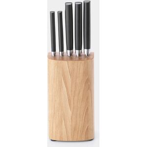 Brabantia 260483 Knife Block - Wooden 5-knife set Brabantia 260483 Knife Block - Wooden 5-knife set