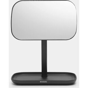 Brabantia Model 280702 Grey Adjustable Makeup Mirror with Storage Tray - Makeup Mirror Brabantia Model 280702 Grey Adjustable Makeup Mirror with Storage Tray - Makeup Mirror