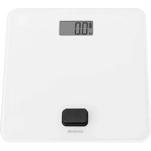 Brabantia White Battery-Free Bathroom Scale - Bathroom Scale Brabantia White Battery-Free Bathroom Scale - Bathroom Scale