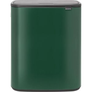 Brabantia Bo Touch Bin 2 x 30L - Hi 2 x 30L pine green Brabantia Bo Touch Bin 2 x 30L - Hi 2 x 30L pine green