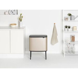 Brabantia Bo Touch Bin 3 x 11 L - Champagne Brabantia Bo Touch Bin 3 x 11 L - Champagne