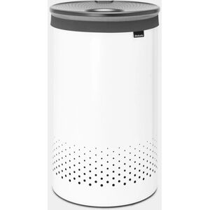 Panier à linge blanc Brabantia 60L Design moderne Panier à linge blanc Brabantia 60L Design moderne