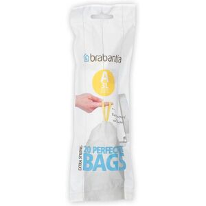 Brabantia Sac à Poubelle Blanc 3L - Sac poubelle - Publicité Brabantia Sac à Poubelle Blanc 3L - Sac poubelle - Publicité