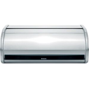 Brabantia Stainless Steel Bread Bin - Rectangular, Space Saving Brabantia Stainless Steel Bread Bin - Rectangular, Space Saving