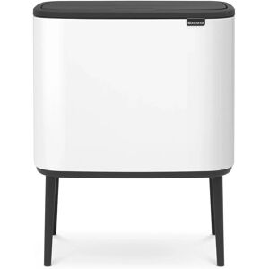 Brabantia Bo Touch Bin 23 L & 11 L - White Brabantia Bo Touch Bin 23 L & 11 L - White