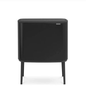 Brabantia Bo Touch Pattumiera 23 L & 11 L - Nero Opaco Brabantia Bo Touch Pattumiera 23 L & 11 L - Nero Opaco