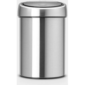 Brabantia Touch Bin 3 L - Acier Mat - Publicité Brabantia Touch Bin 3 L - Acier Mat - Publicité