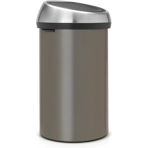 Brabantia Touch Bin 60 L - 60L Platinum Matt Steel Fingerprint Proof (402463) Brabantia Touch Bin 60 L - 60L Platinum Matt Steel Fingerprint Proof (402463)