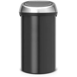 Brabantia Touch Bin 60 L - 60L matt Black Steel Fingerprint Proof (402548) Brabantia Touch Bin 60 L - 60L matt Black Steel Fingerprint Proof (402548)