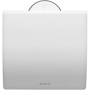 Brabantia 483387 Wandmontage toiletrolhouder - Roestvrij staal, wit Brabantia 483387 Wandmontage toiletrolhouder - Roestvrij staal, wit