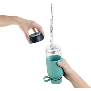 Lékué To Go Vannflaske - Mørk rosa - Miljøvennlig, 600ml, Lekkasjesikker Lékué To Go Vannflaske - Mørk rosa - Miljøvennlig, 600ml, Lekkasjesikker