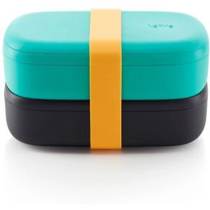 Lékué 888144 Lunch Box - Turquoise - 1L - Food Storage Container Lékué 888144 Lunch Box - Turquoise - 1L - Food Storage Container
