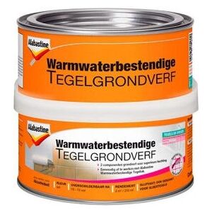 Alabastine Witte Waterbestendige Tegelgrondverf - Wit Alabastine Witte Waterbestendige Tegelgrondverf - Wit