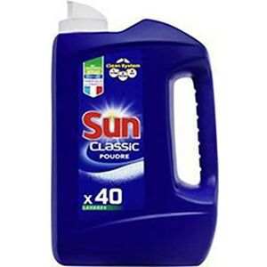 SUN Classic Poudre vaisselle - 1,235kg - Pour 40 lavages - Publicité SUN Classic Poudre vaisselle - 1,235kg - Pour 40 lavages - Publicité
