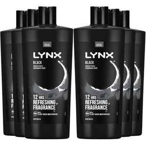 Lynx Black Frozen Pear Cedarwood Shower Gel - Body Wash 700ml 6 Pack Lynx Black Frozen Pear Cedarwood Shower Gel - Body Wash 700ml 6 Pack