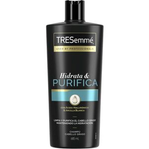 Shampoing TRESemmé Acide Hyaluronique et Argile Blanche - Hydratant & Purifiant Shampoing TRESemmé Acide Hyaluronique et Argile Blanche - Hydratant & Purifiant