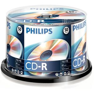 Philips CR7D5NB50/00 - 700 MB, 52x, 50 pcs CD-R Philips CR7D5NB50/00 - 700 MB, 52x, 50 pcs CD-R