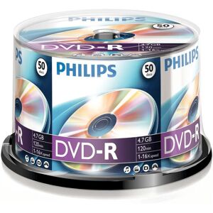 Philips DM4S6B50F/00 50x DVD-R 4.7GB 16x - Spindle - DVD-R Philips DM4S6B50F/00 50x DVD-R 4.7GB 16x - Spindle - DVD-R