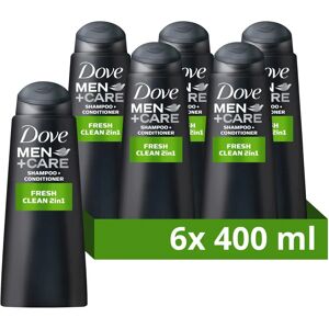 Dove Men+Care Fresh Clean 2in1 Shampoo - White - Shampoo and Conditioner for Men Dove Men+Care Fresh Clean 2in1 Shampoo - White - Shampoo and Conditioner for Men
