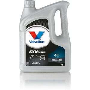 Huile moteur synthétique Valvoline 14007 - 4L - 10W-40 - Moto - Publicité Huile moteur synthétique Valvoline 14007 - 4L - 10W-40 - Moto - Publicité