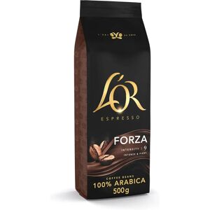 L'OR Forza Coffee Beans - Arabica - Intense Flavor - 500g L'OR Forza Coffee Beans - Arabica - Intense Flavor - 500g