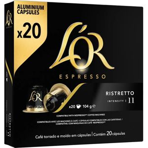 L'OR Ristretto XL Nespresso capsules (20 st.) L'OR Ristretto XL Nespresso capsules (20 st.)