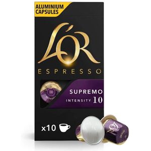 L'Or L'Or Espresso Supremo Coffee Capsules - 100 Coffee Pods L'Or L'Or Espresso Supremo Coffee Capsules - 100 Coffee Pods
