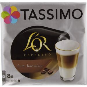 L'OR Latte Macchiato Coffee Pods - Pack of 5 boxes, 80 pods, 40 servings L'OR Latte Macchiato Coffee Pods - Pack of 5 boxes, 80 pods, 40 servings