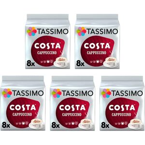 Tassimo Costa Cappuccino Coffee - 80 Discs - Pack of 5 Tassimo Costa Cappuccino Coffee - 80 Discs - Pack of 5
